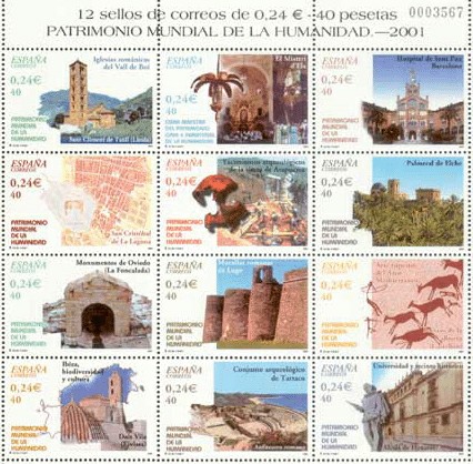Тенерифе на почтовых марках