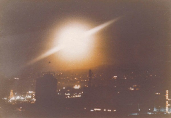 НЛО над Канарскими островами 22 июня 1976 г.