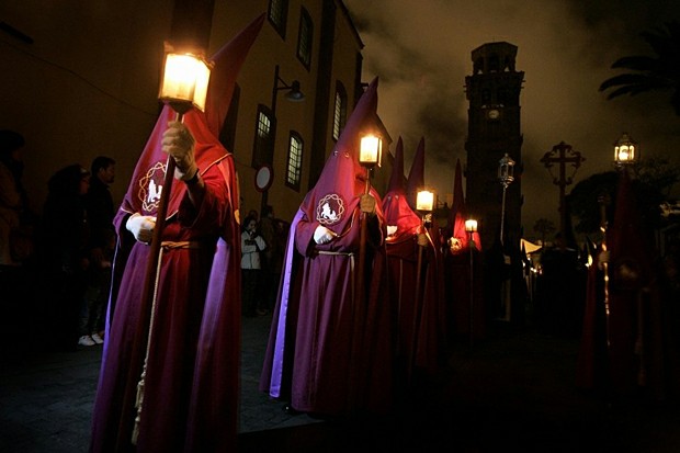 Ночное шествие в Ла Лагуне