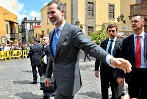 Король Испании посетил Тенерифе