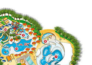 План аквапарка