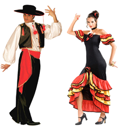 Танцоры испанского балета