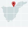 Расположение Лоро парка на карте Тенерифе