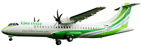 Самолет авиакомпании Binter Canarias