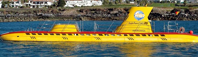 Подводная лодка — экскурсии на Тенерифе